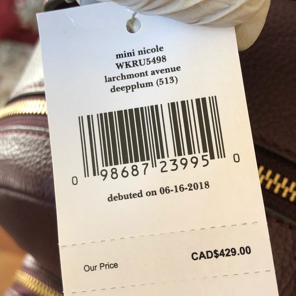 Kate spade mini Nicole larchmont avenue backpack - Picture 6 of 8